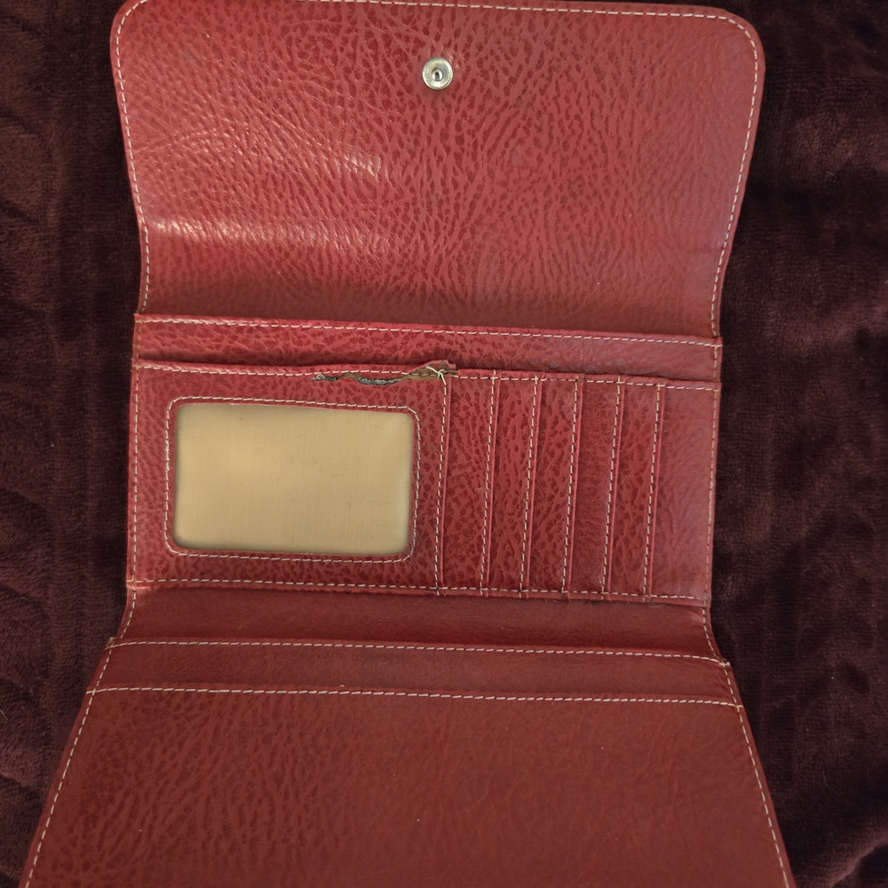 Dooney & Bourke Red and Black Patterned Accessory - Picture 3 of 4